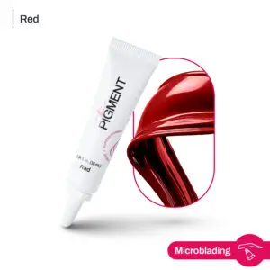 pigmento microblading Red