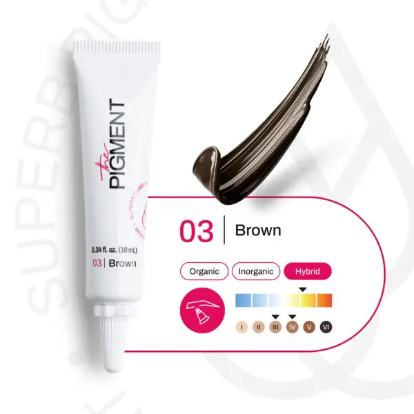 Microblading Pigment - Brown 3 - Imagen 2