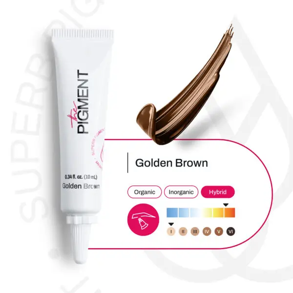 Microblading Pigment - Golden Brown - Imagen 2