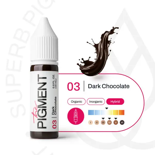 Brows Pigment - 03 Dark Chocolate - Imagen 2