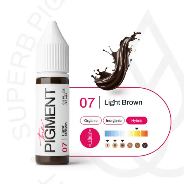 Brows Pigment - 07 Light Brown - Imagen 2