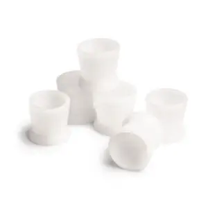 The Perma - Taza de tinta de silicona 50pcs - Blanco
